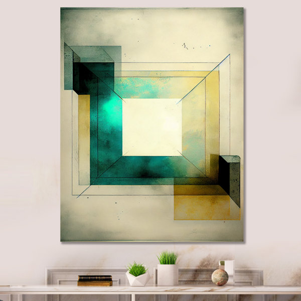 DesignArt Sacred Geometry In Vintage Color Tones II On Canvas Print